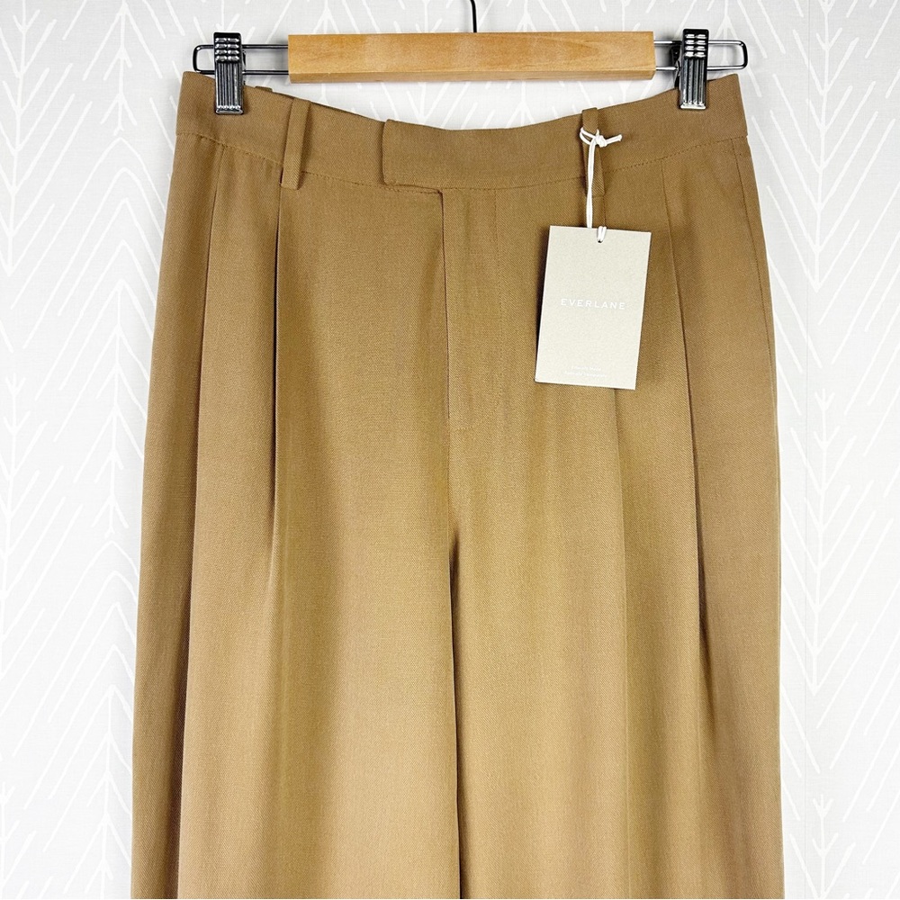 EVEREVE The Put-Together Pleat Pant in Toasted Coconut NWT - Picture 4 of 10